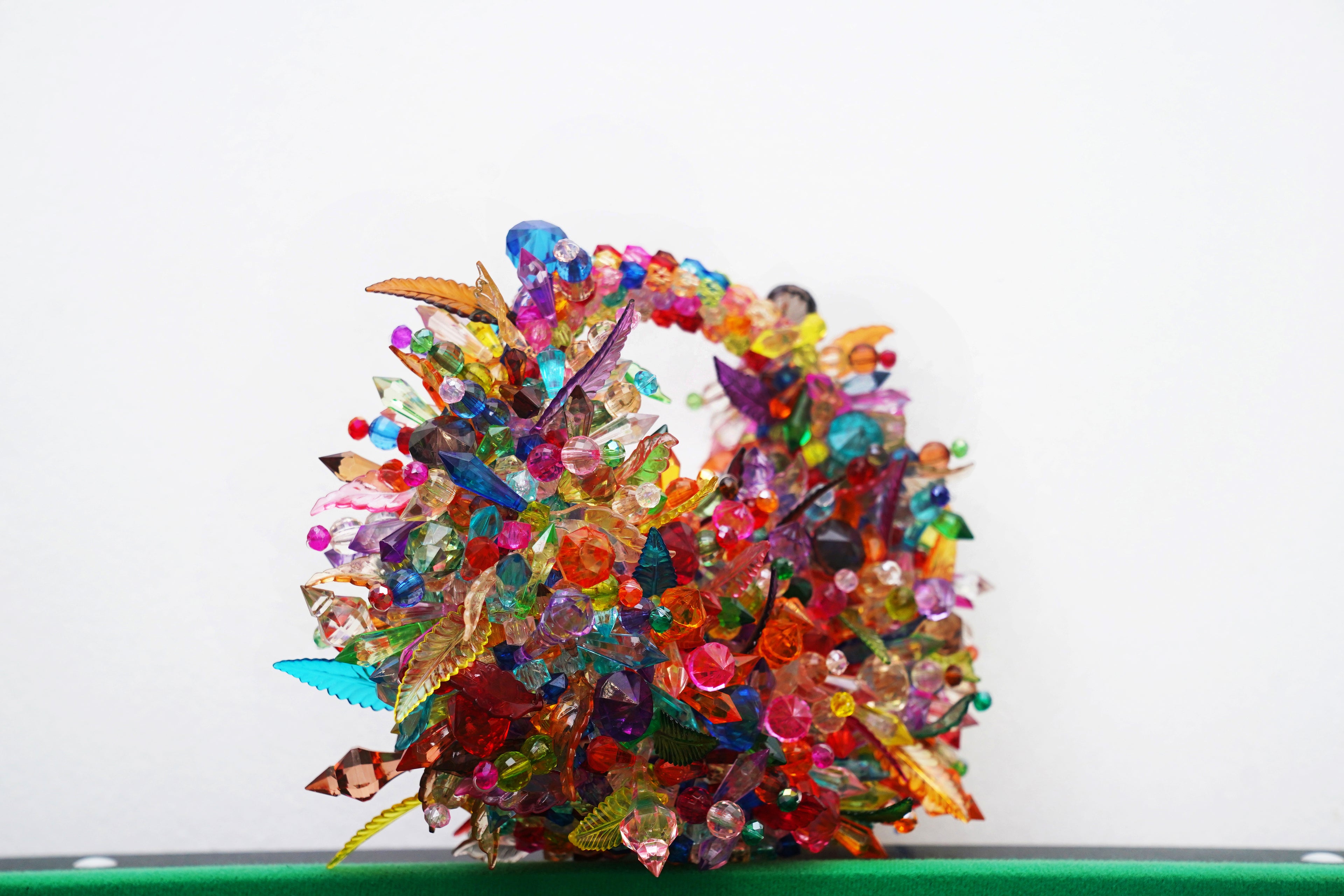 Rainbow Crystal Garden Handbag