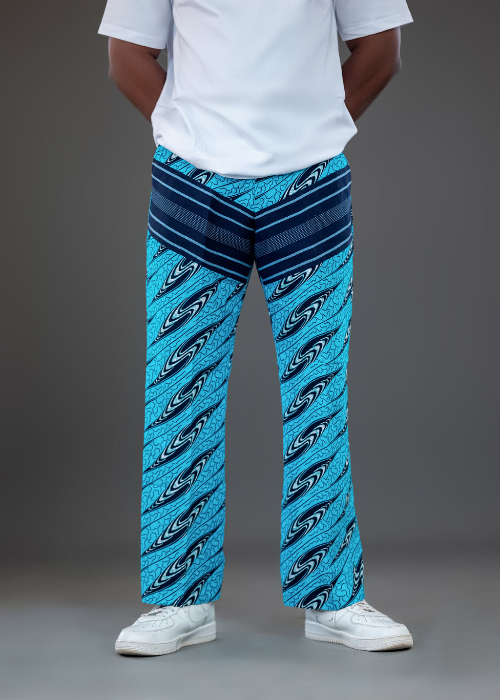 Eko Swirl Wide-Leg Trouser