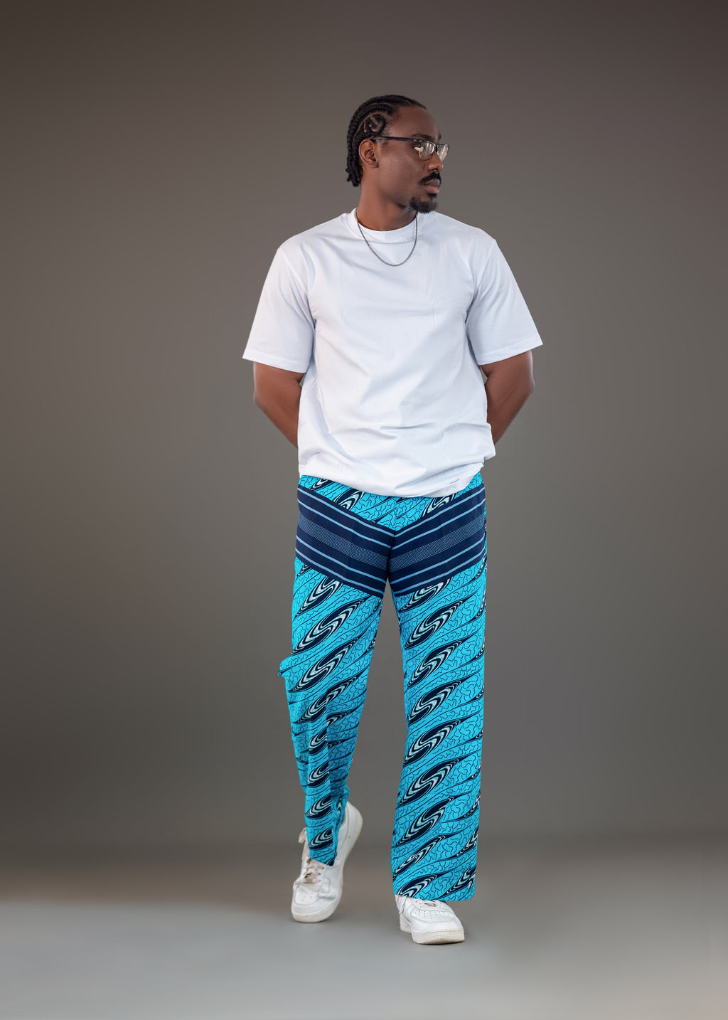 Eko Swirl Wide-Leg Trouser