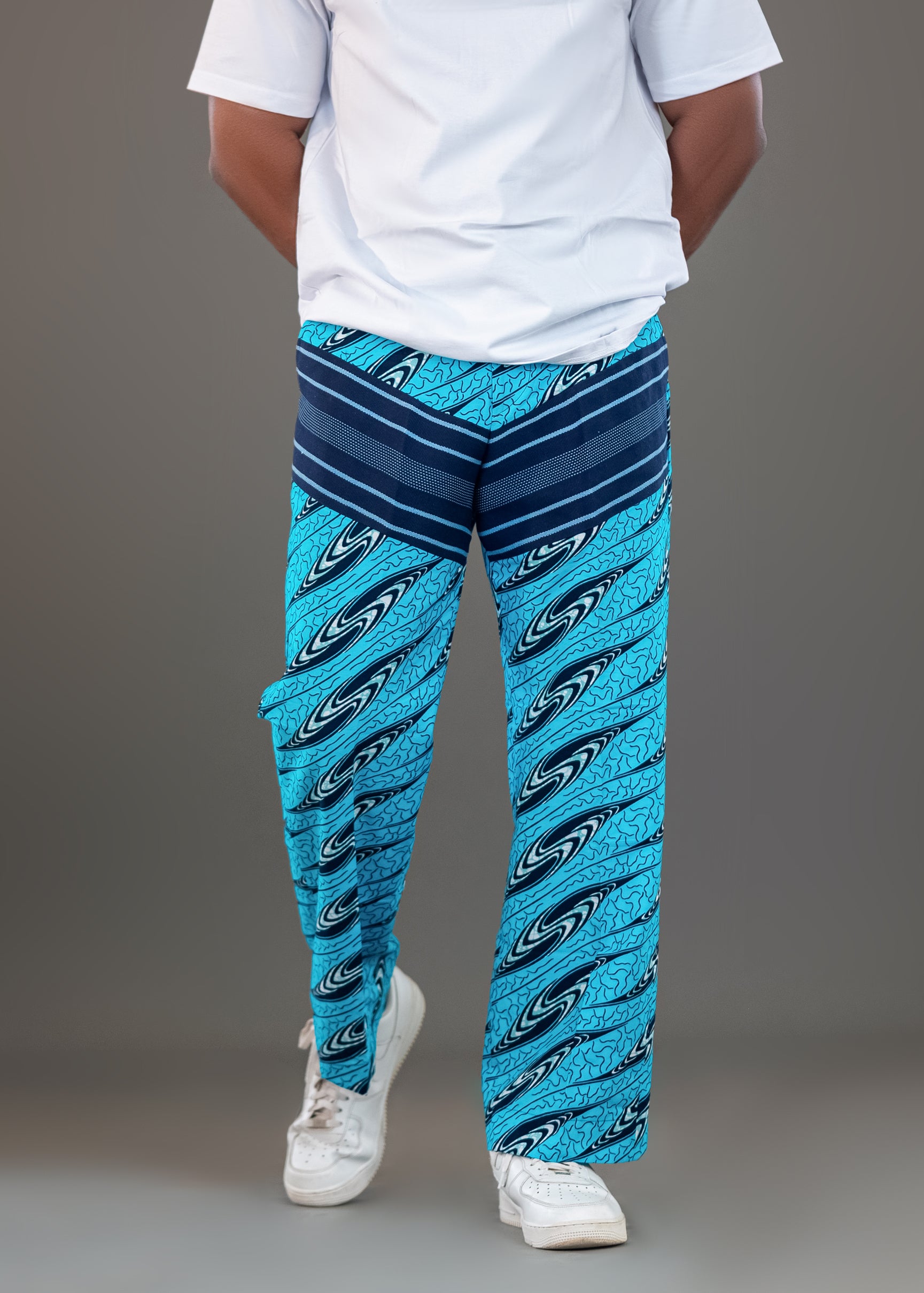 Eko Swirl Wide-Leg Trouser