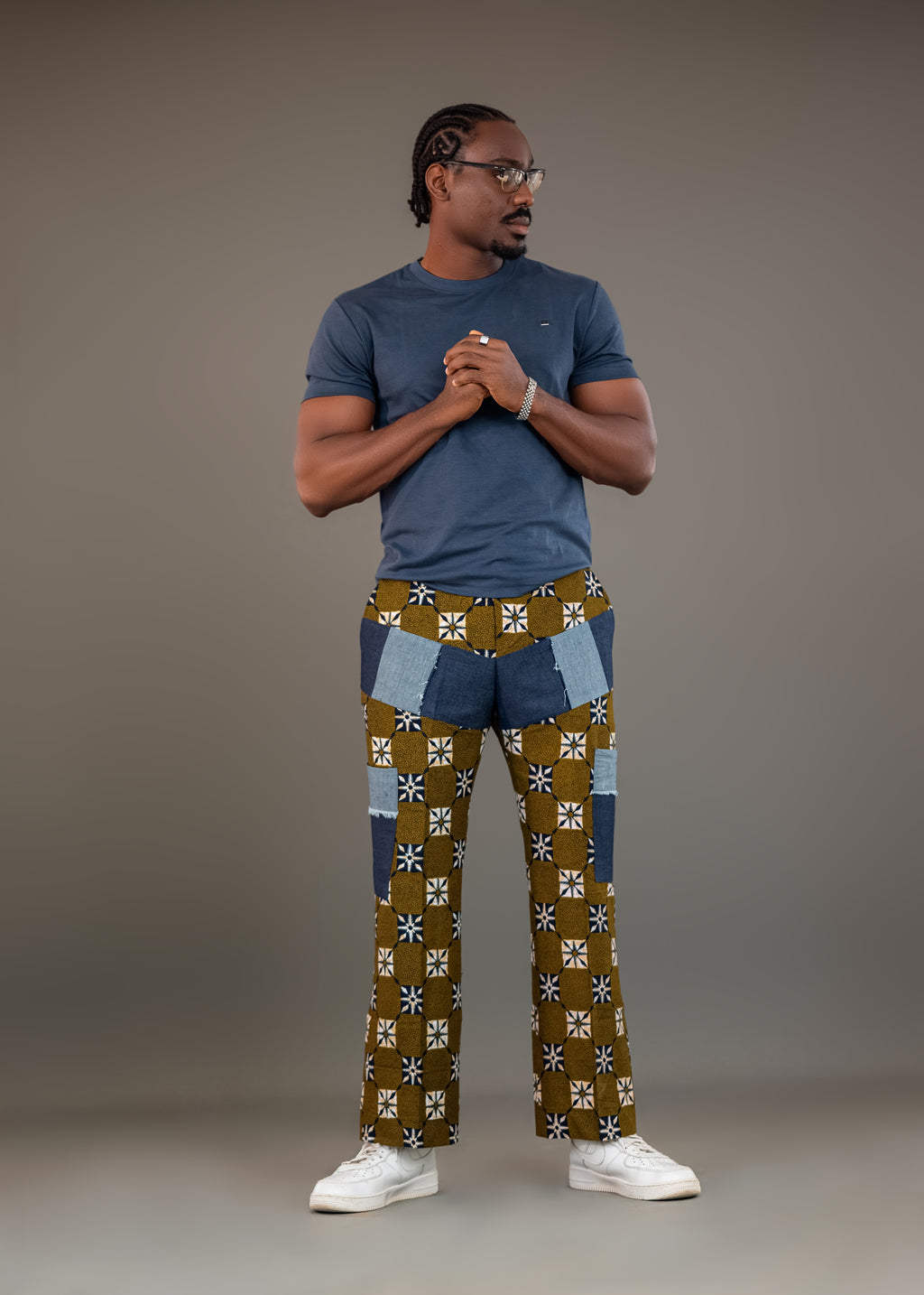 Eko Swirl Wide-Leg Trouser