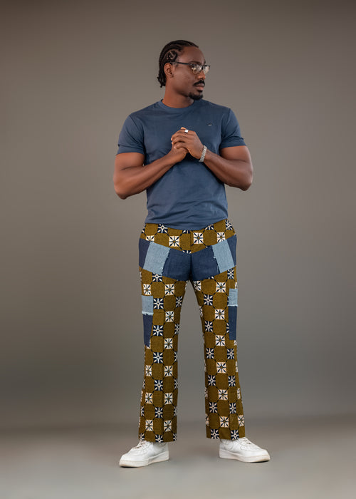Eko Swirl Wide-Leg Trouser