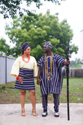 Selaro Luxury - Traditional Agbada Set (Aso Oke) - Men