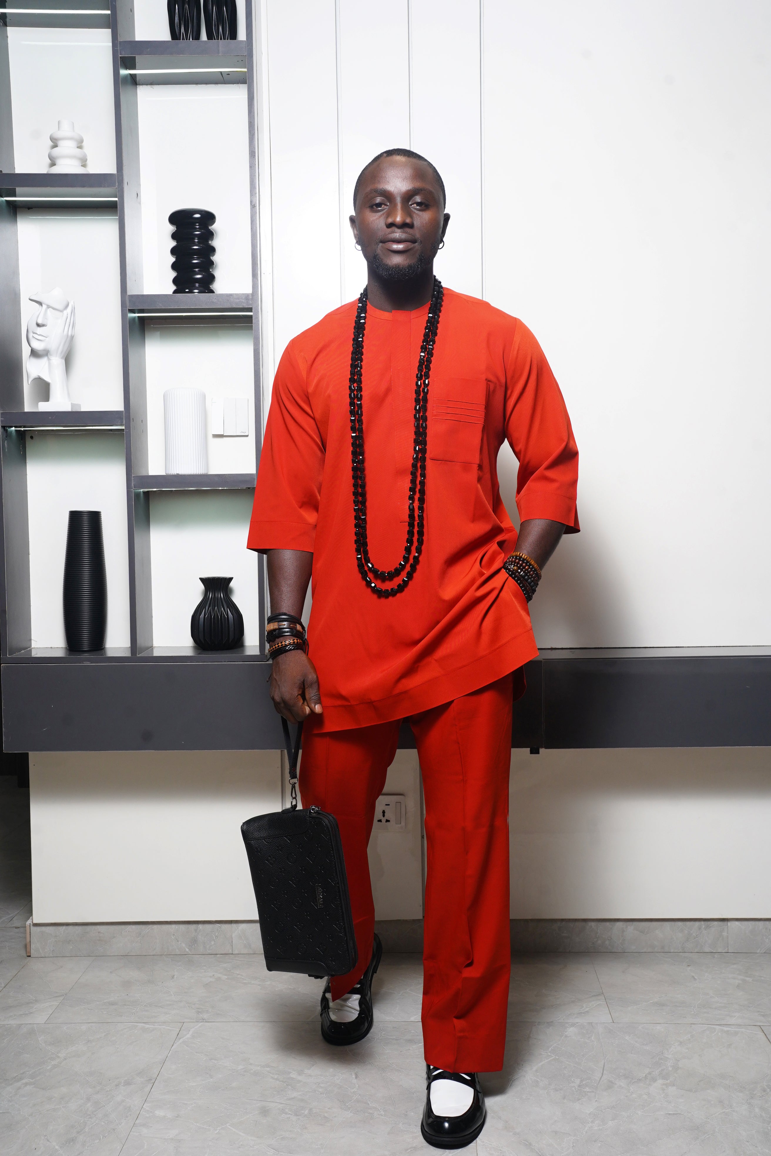 Selaro Luxury - Geometric Set - (Red Edition) Men